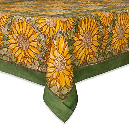 Couleur Nature Sunflower Tablecloth, 70