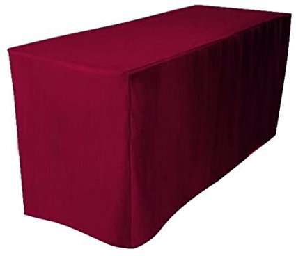OWS Fitted Rectangle Table Cloth Tresale Table Cover Trade show Booth DJ 48