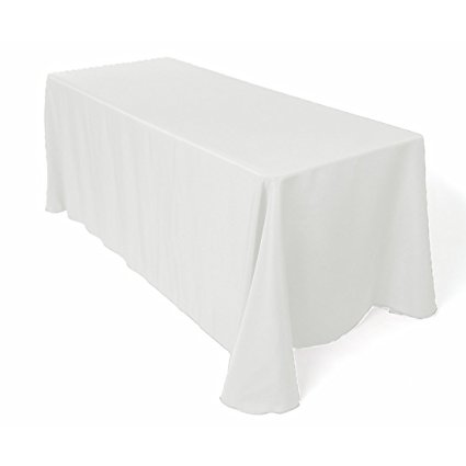 Craft and Party - 10 pcs Rectangular Tablecloth for Home, Party, Wedding or Restaurant Use (90