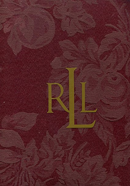 Ralph Lauren Bountiful Wine Round Tablecloth, 70 Inches Round