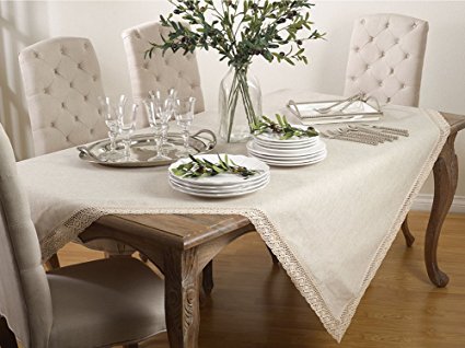 Fennco Styles Marie Thérèse Classic Design Tablecloth - 8 Sizes (70