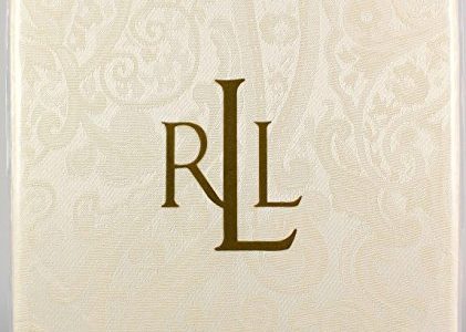 Ralph Lauren Paisley Parchment Ivory Tablecloth, 70-by-120 Inch Oblong Rectangular Review